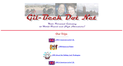 Desktop Screenshot of gilbeck.net